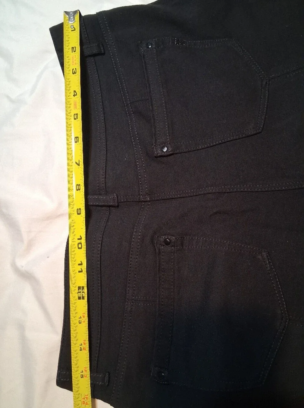 White House Black Market Black Slim Leg Career Pants Size 8R Office Minimalist